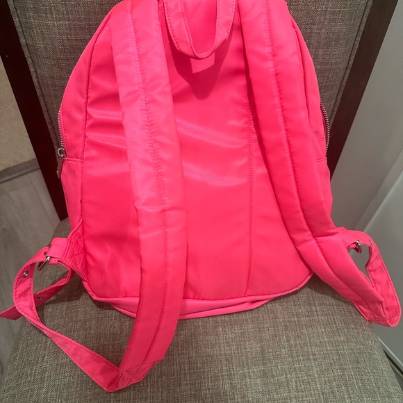Forever21 mini backpack. Hot pink  used maybe twice. - Picture 4 of 4